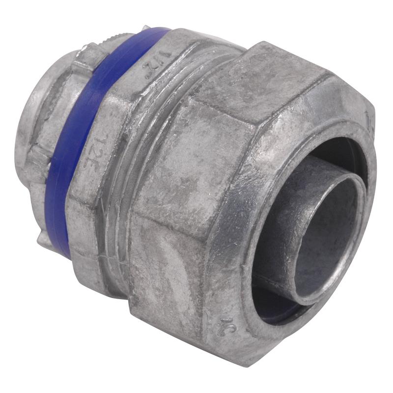 Thomas & Betts Liquidtight Connector, Straight, 3/4", Zinc