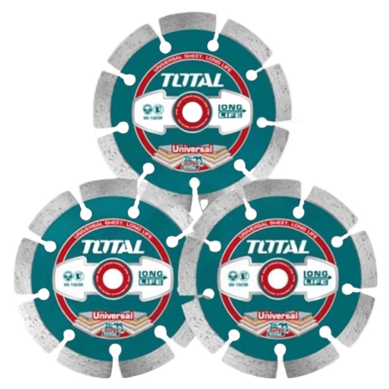 Total 3 Pieces Dry Diamond Disc Set 9'' - TAC2112308