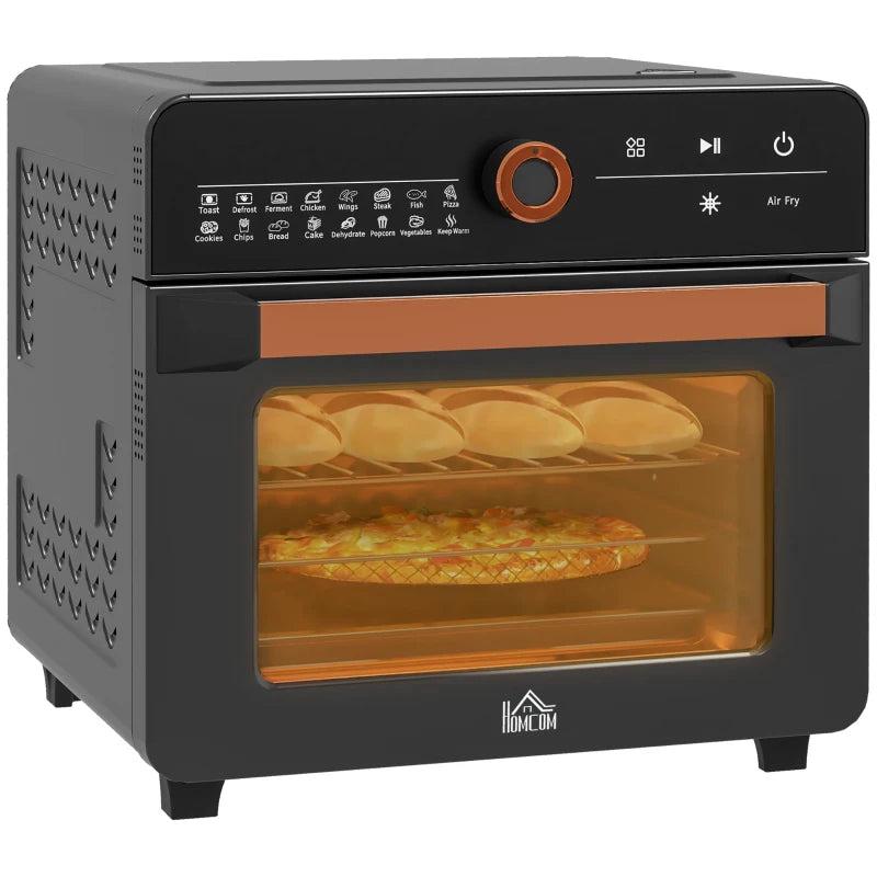 20L Air Fryer Oven - Multifunction Countertop Convection Oven with 16 Presets, Adjustable Temp & Time, 1400W Power