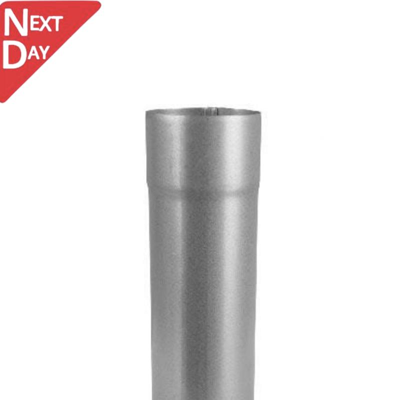 100mm Galvanised Steel Downpipe 3m Length