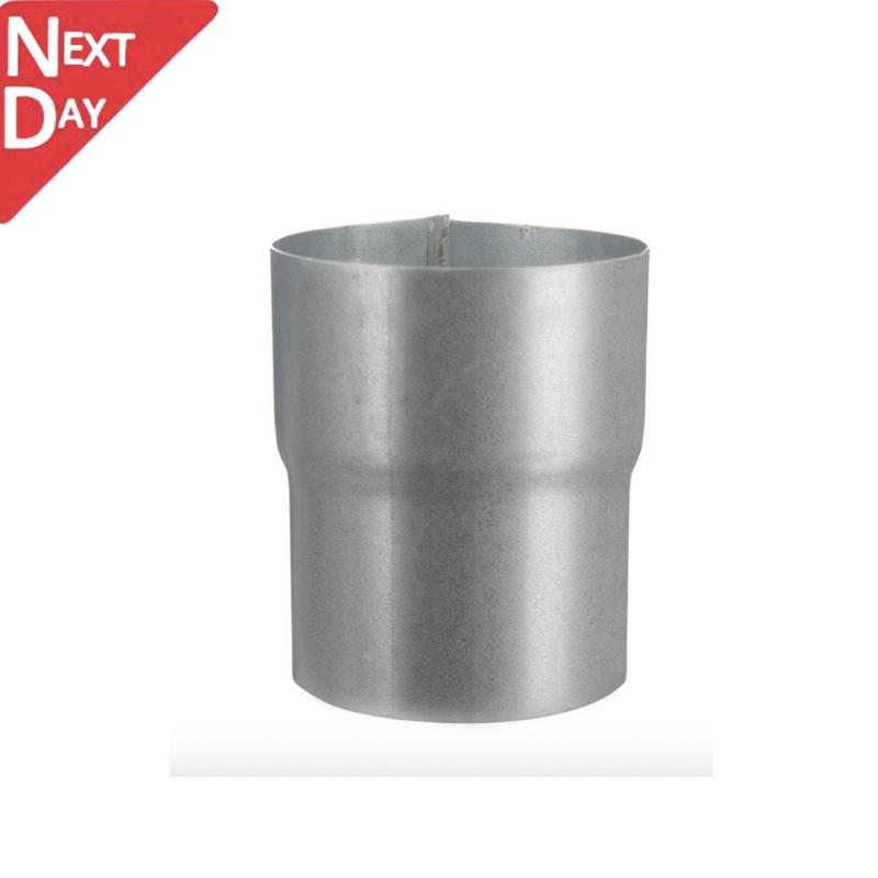 100mm Galvanised Steel Downpipe Loose Connector