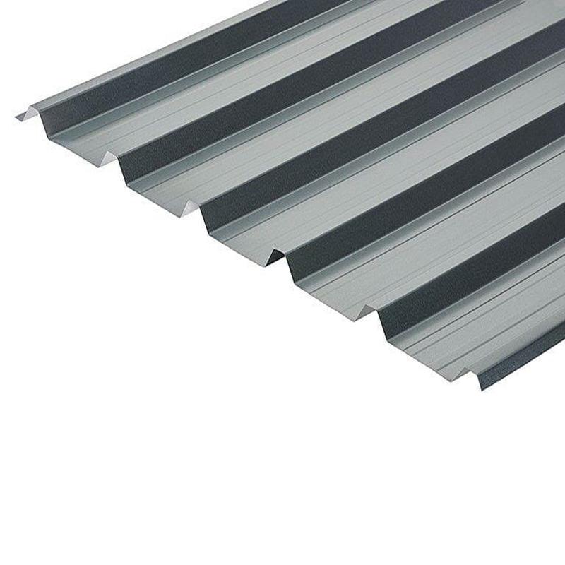 32/1000 Box Profile Plain Galvanised finish 0.5mm Metal Roof Sheet