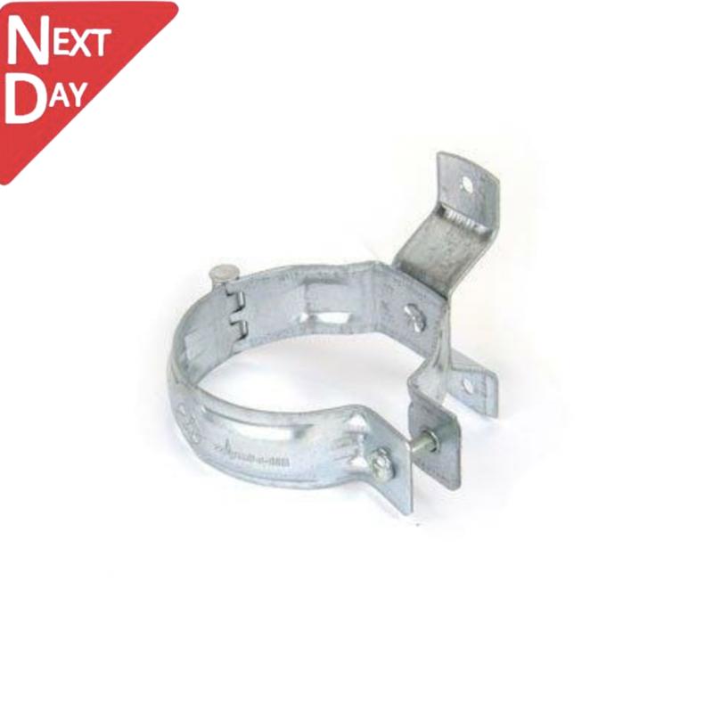 80mm Galvanised Steel Downpipe Bracket