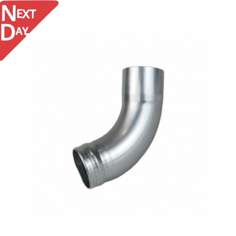 80mm Galvanised Steel Downpipe Shoe