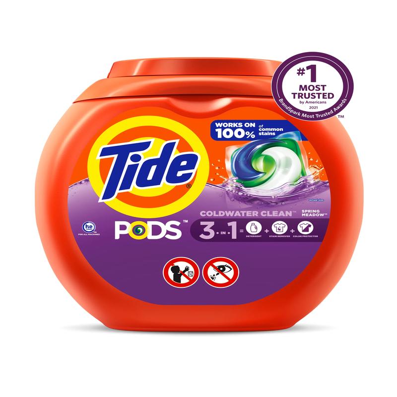 Tide PODS Laundry Detergent Spring Meadow Scent 57 Count