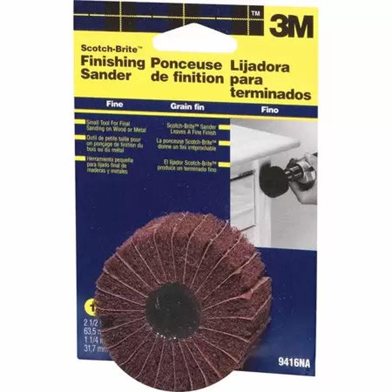 3M Scotch-Brite Fine Finishing Sander 2-1/2"
