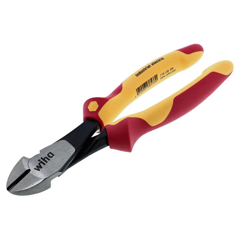 Wiha Tools Insulated Industrial High Leverage Diagonal Cutters 8.0"