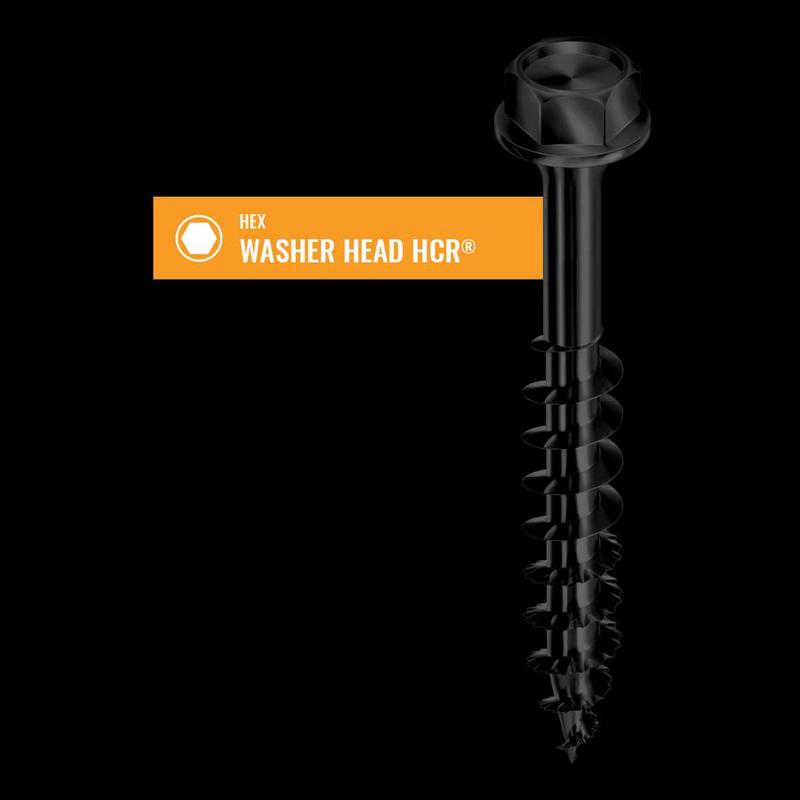 SPAX Hex Washer Head PowerLags with HCR 3/8 In. x 6 In.