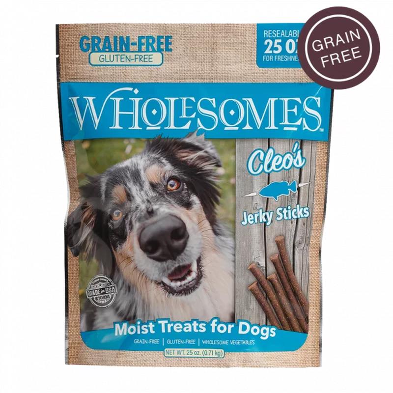 Wholesomes Cleos Fish Jerky Sticks For Dogs