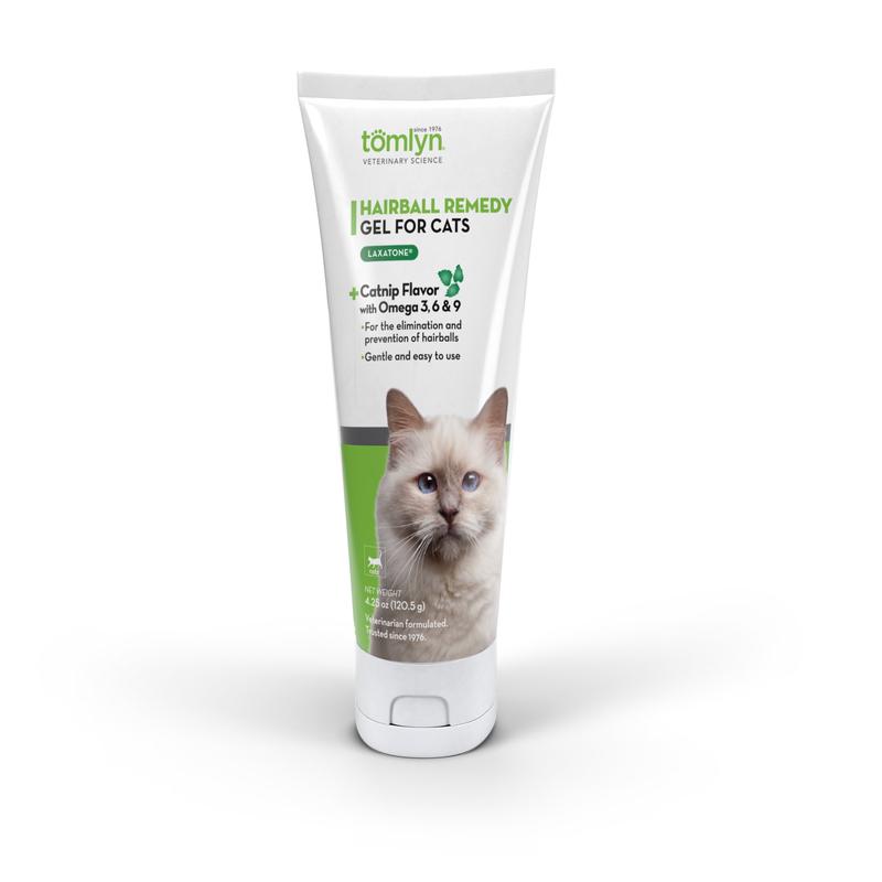 Tomlyn Laxatone Hairball Remedy Catnip-Flavored Gel for Cats