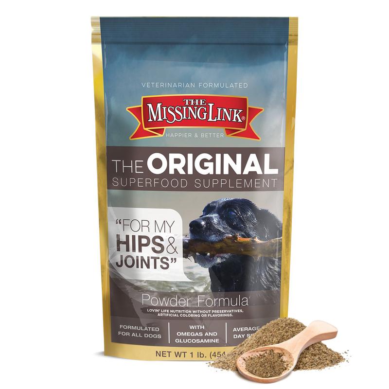The Missing Link Original Hips & Joints Powder Supplement for All Adult Dogs