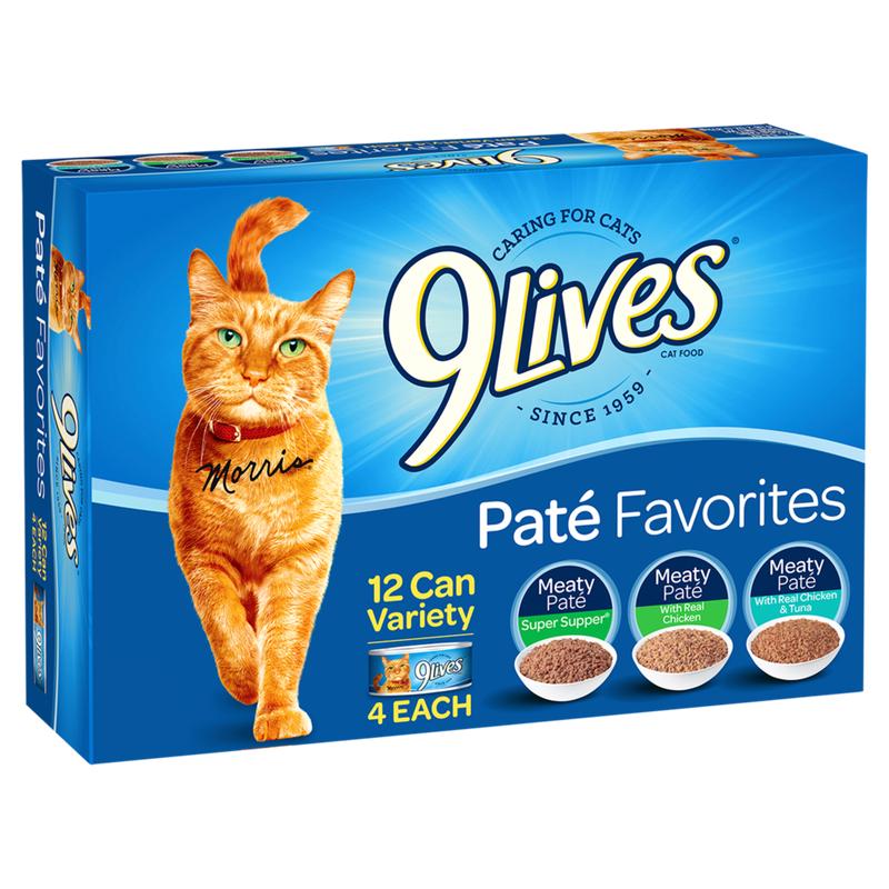 9 Lives Pat Favorites Variety Pack