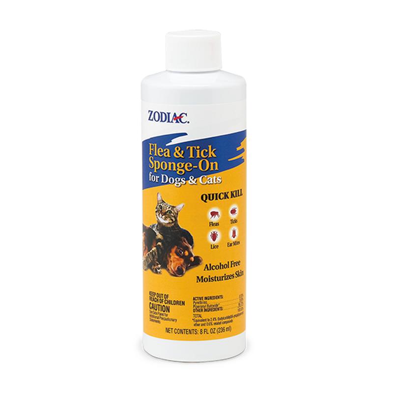 ZODIAC FLEA & TICK DIP FOR DOGS AND CATS
