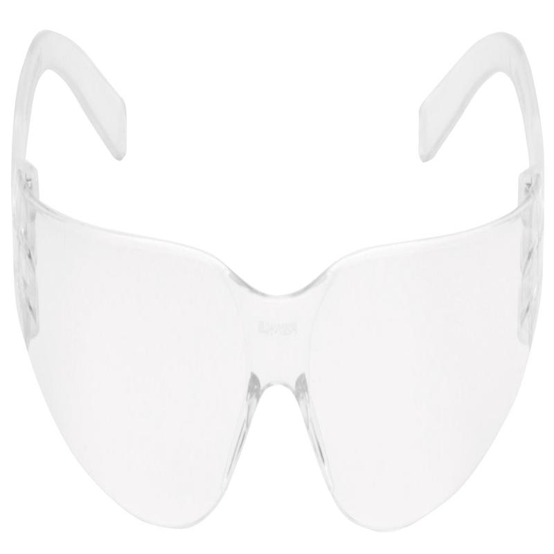 Pyramex S4110S Intruder Glasses Polycarbonate Clear Lens w/Clear Frame 12 Per Pack