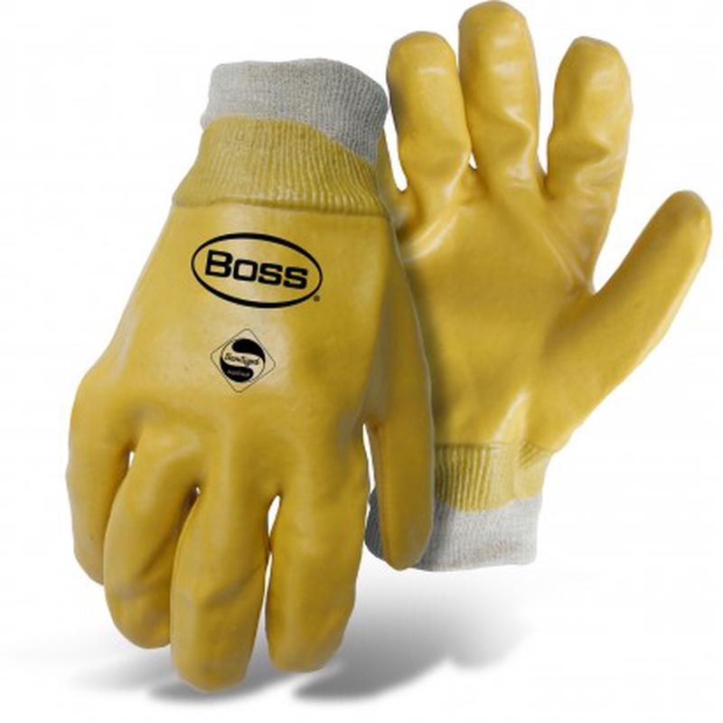 Boss Smooth Grip Pvc Knit Wrist