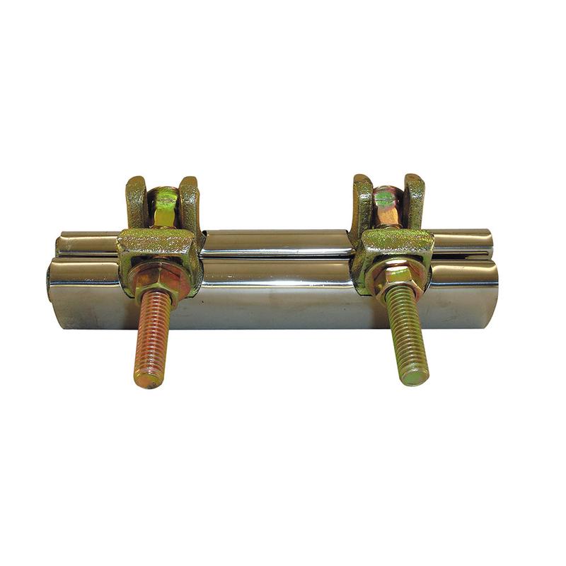 Braxton Harris Company 3/4 IPS x 6 S.S. 2-Bolt Repair Clamp