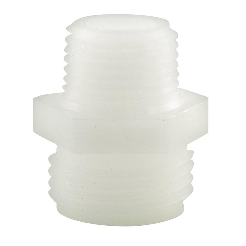 Braxton Harris Company 3/4 MHT x 1/2 MPT Nylon Garden Hose Adapter