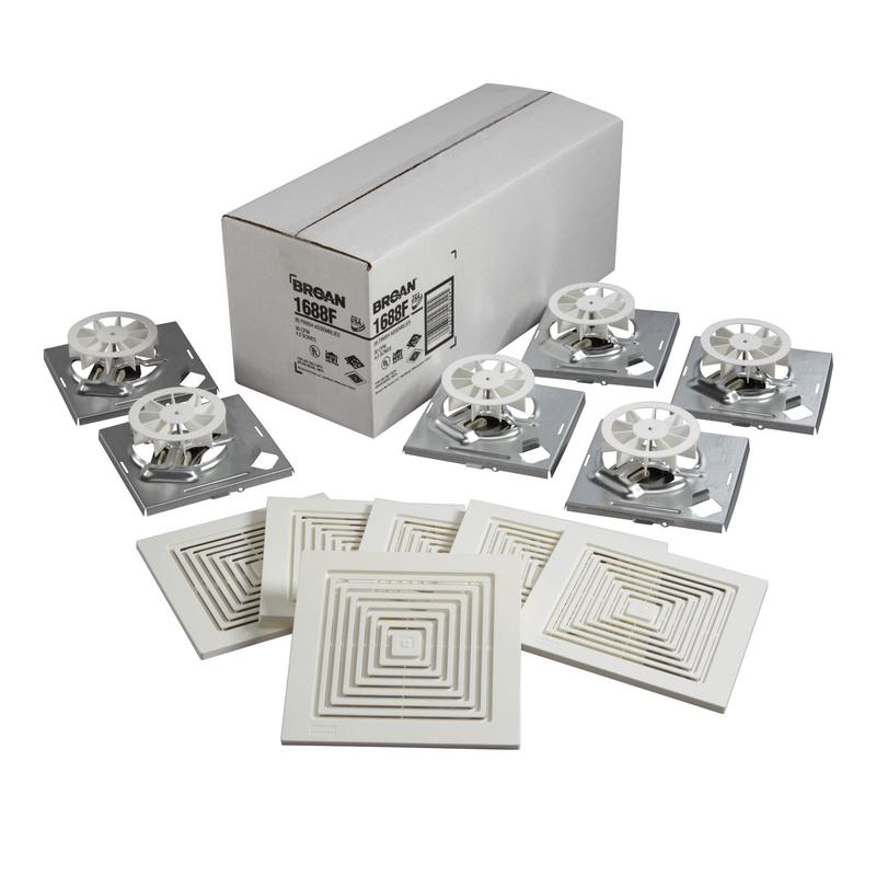 Broan 50 CFM Motor Assembly and Grille Finish Pack, 4.0 Sones