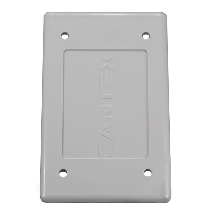 CANTEX  1-Gang Weatherproof Blank Cover