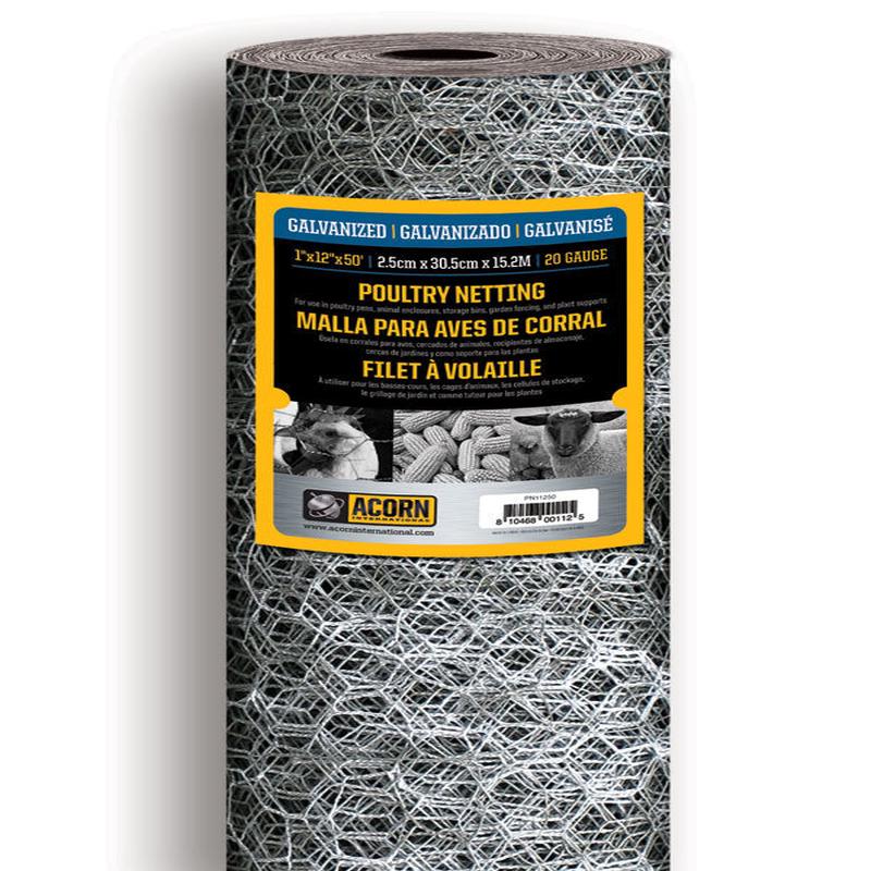 POULTRY NETTING  1"  48"X50'