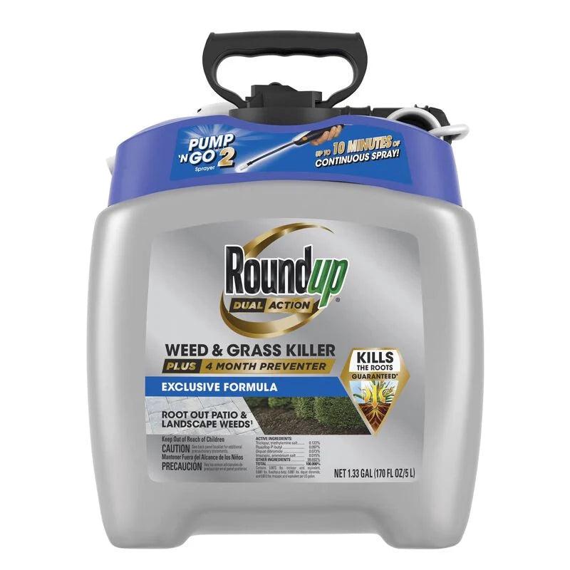 Roundup Weed & Grass Killer Plus 4 Month Preventer with Pump 'N Go 2 Sprayer