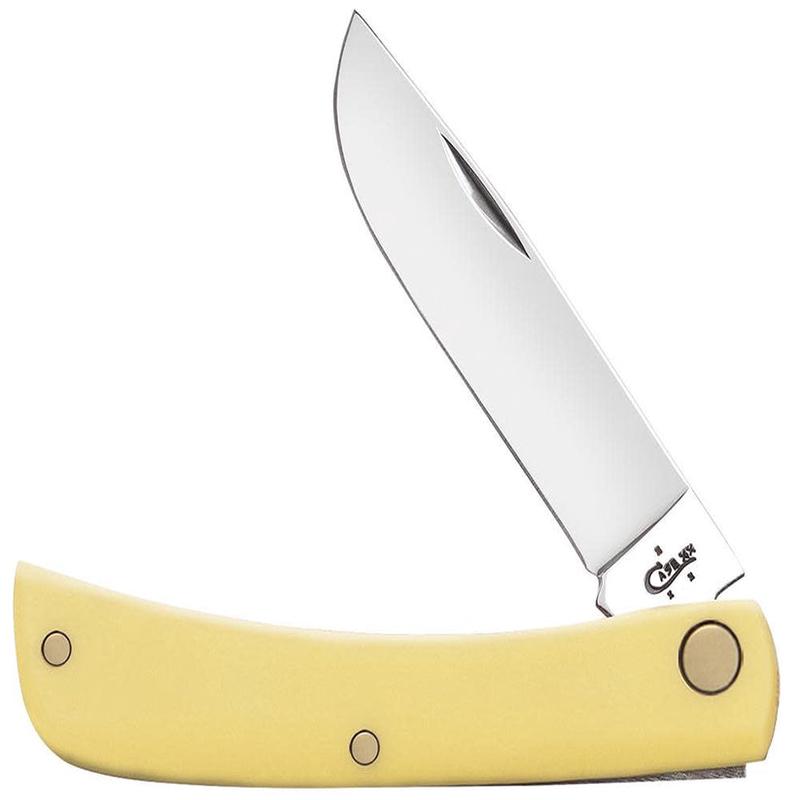 Case Knives Yellow Synthetic Sod Buster Jr