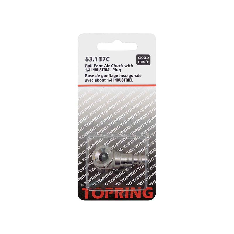 Buse de gonflage avec embout, 1/4 industriel