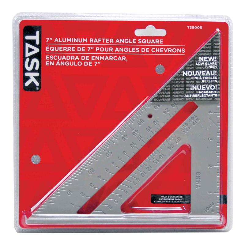 querre de charpente triangulaire en aluminium, 7''