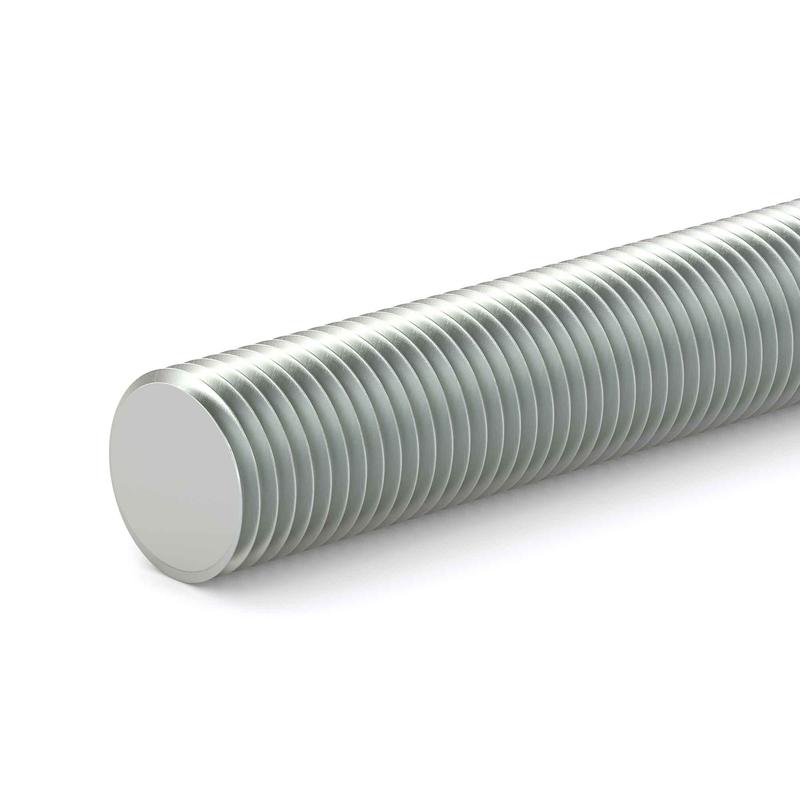 Tige filete en acier zingu, 5/16'' x 72''