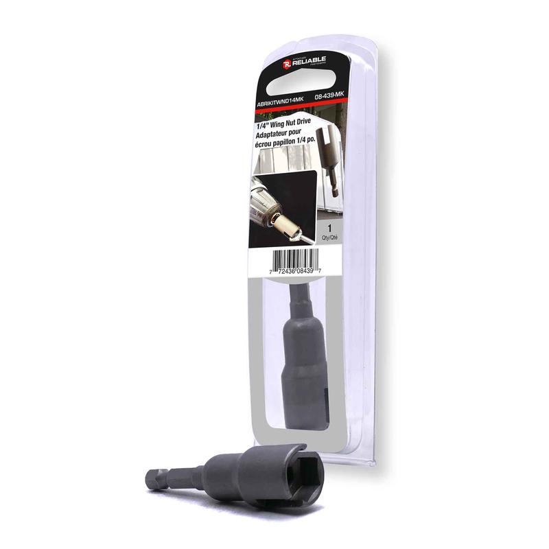 Tourne crou papillon, 1/4 x 3''