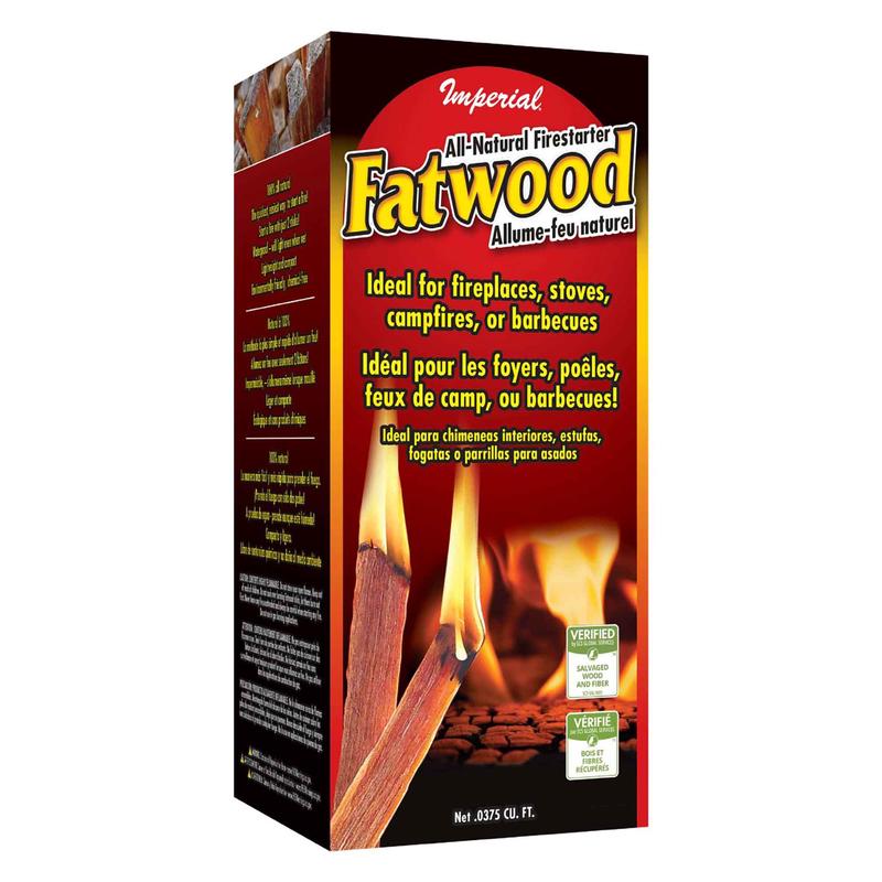 Allume-feu naturel Fatwood, 0,0375 pi3