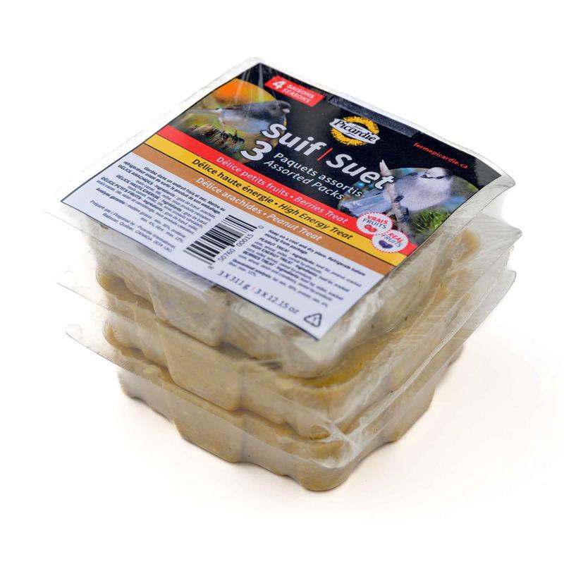 Suifs, 311 g (paquet de 3 varits)