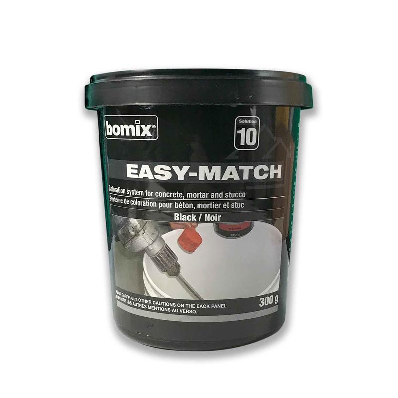 Systme de coloration pour bton, mortier et stuc EASY-MATCH, 300 g (noir)