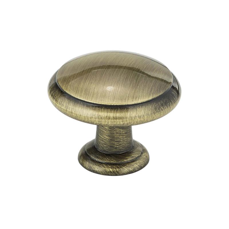 Bouton transitionnel en mtal antique anglais, # 8093