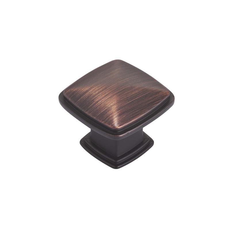 Bouton transitionnel en mtal bronze huil bross, # 810
