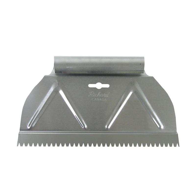 tendeur  colle avec dents en V, 6''