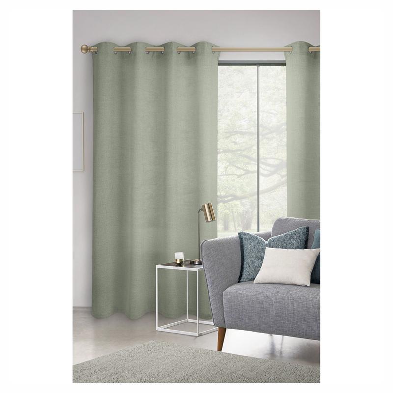 Rideau semi-opaque, vert clair