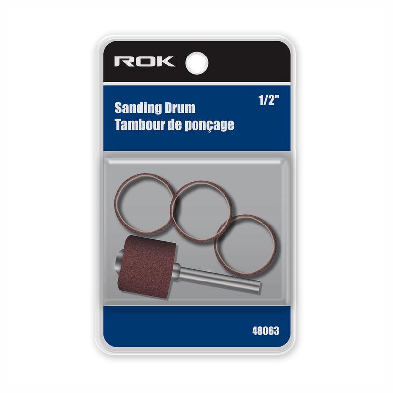 Tambour de ponage avec manchons, 1/2" (5 pices)