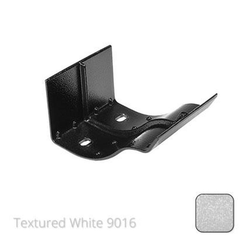 Alumasc 115mm (4.5") Victorian Ogee Cast Aluminium Gutter Union - Textured Traffic White RAL 9016