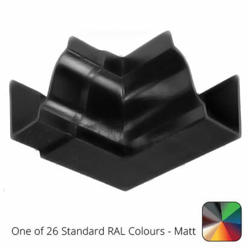 Alumasc 125x100 (5"x 4") Moulded Ogee Cast Aluminium 90 Degree Internal Angle - One of 26 Standard Matt RAL colours TBC