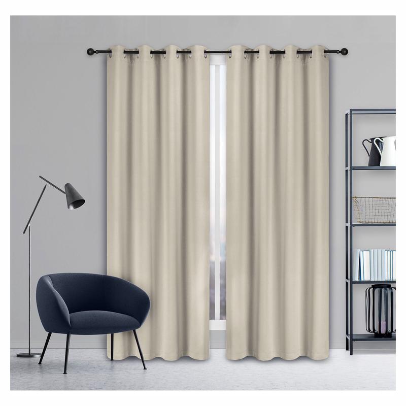 Rideau coupe-lumire Peyote, beige