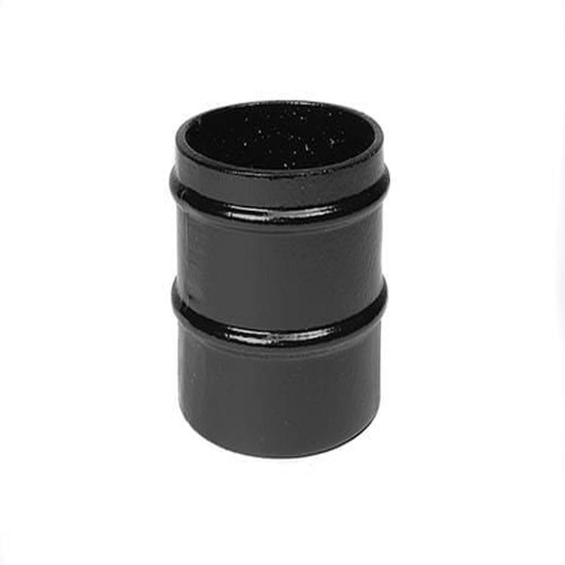 Alumasc 100mm (4") Cast Aluminium Loose Socket without Ears - Textured Black