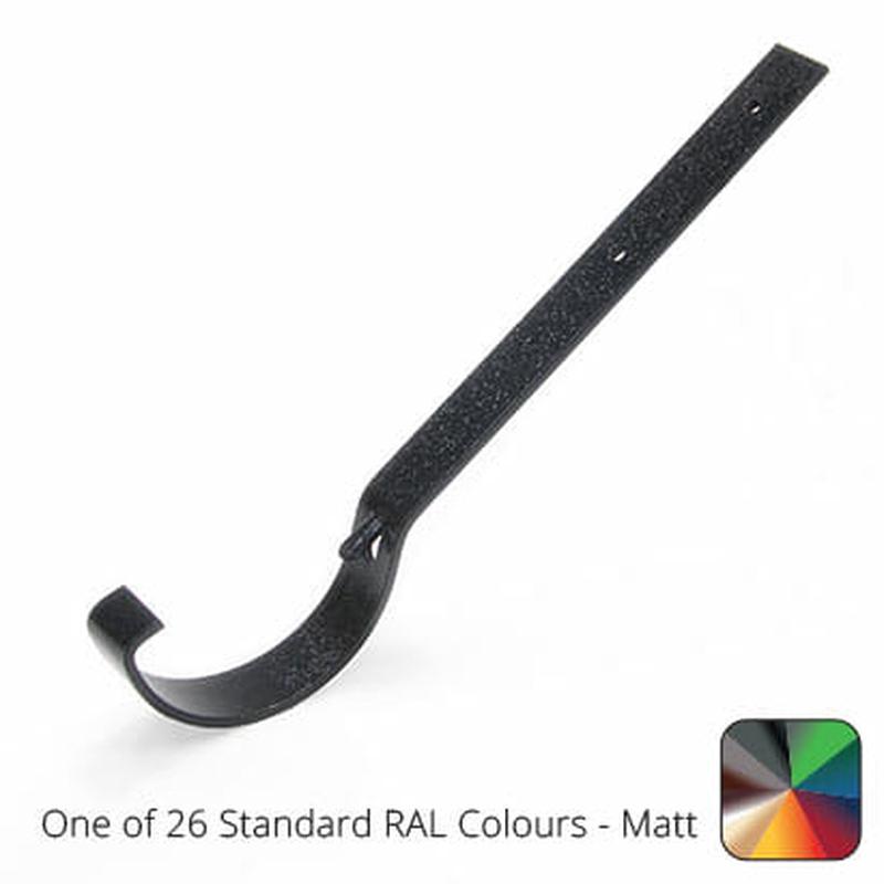 Alumasc 115mm (4.5") Half Round Cast Aluminium Gutter Top Fix Rafter Bracket - One of 26 Standard Matt RAL colours TBC