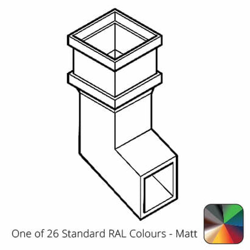 Alumasc 100 x 75mm (4"x3") Cast Aluminium Shoe Non-Eared - One of 26 Standard Matt RAL colours TBC
