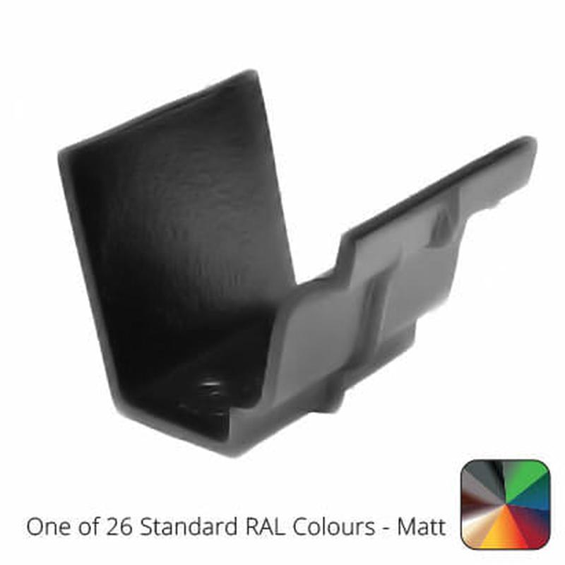 Alumasc 100 x 75mm (4"x3") Moulded Ogee Cast Aluminium Gutter Union - One of 26 Standard Matt RAL colours TBC