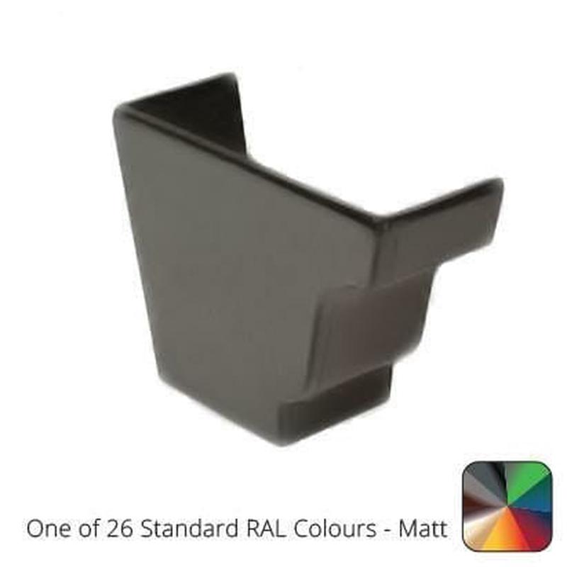 Alumasc 100 x 75mm (4"x3") Moulded Ogee Cast Aluminium Left Hand External Stop End - One of 26 Standard Matt RAL colours TBC