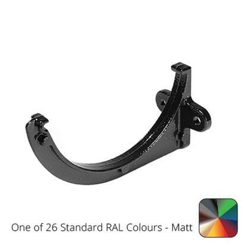 Alumasc 115mm (4.5") Half Round Cast Aluminium Gutter Fascia Bracket - One of 26 Standard Matt RAL colours TBC