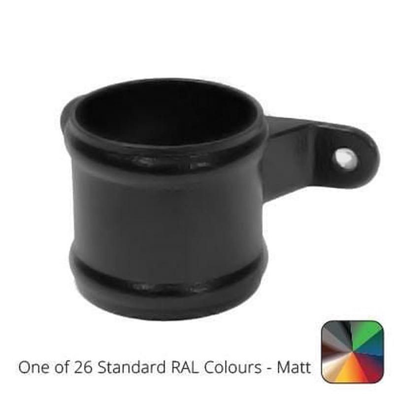 Alumasc 76mm (3") Cast Aluminium Loose Socket with Ears - One of 26 Standard Matt RAL colours TBC