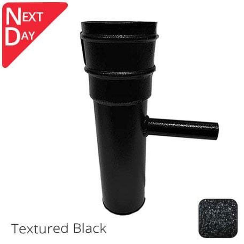 Alumasc 76mm (3") Rainwater Diverter - Textured Black