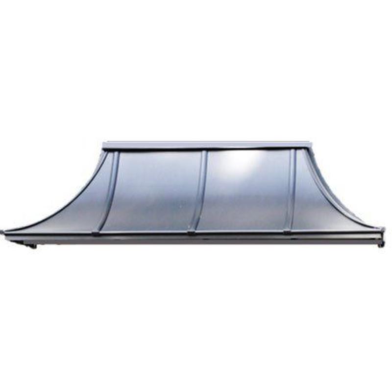 Belgravia Bespoke Natural Zinc Classic Canopy - Width 1800mm, Depth 710mm, Height 750mm